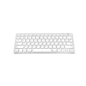 Clavier Bluetooth Bluestork BS-KB-MICRO/BT/SP Blanc Argenté Espagnol Qwerty de Bluestork, Claviers - Réf : M0303907, Prix : 2...