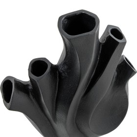 Vase Alexandra House Living Black Aluminium by Alexandra House Living, Vases - Ref: D1627125, Price: 57,43 €, Discount: %