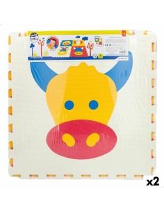 Tappeto Puzzle Colorbaby 4 Pezzi animali 118 x 118 cm EVA (2 Unità) da Colorbaby, Puzzle da pavimento - Ref: S8902827, Precio...