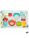 Set di sonagli Colorbaby 6 Pezzi 12,5 x 1,5 x 6,5 cm (6 Unità) da Colorbaby, Sonagli e anelli di peluches - Ref: S8902829, Pr...