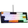 Keyboard The G-Lab KEYZ HYDROGEN White Spanish Qwerty | Tienda24 - Global Online Shop Tienda24.eu