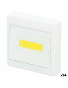 Interrupteur Aktive Blanc 8,5 x 8,5 x 3 cm (24 Unités) de Aktive, Plaques avec interrupteurs - Ref: S8902989, Precio: 45,28 €...