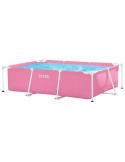 Schwimmbad Abnehmbar Intex Small Frame Familiar 28266NP Rosa 220 x 60 x 150 cm | Tienda24 Tienda24.eu