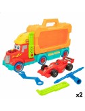 Pkw-Transporter Lkw Colorbaby 43 x 23,5 x 10,5 cm (2 Stück) | Tienda24 Tienda24.eu