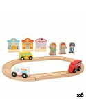 Tren con Circuito Woomax 6 Unidades 39 x 1 x 26 cm | Tienda24 Tienda24.eu