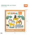 Bauspiel + Figuren Woomax tiere 16 Stücke 7 x 7 x 1,5 cm (6 Stück) | Tienda24 Tienda24.eu