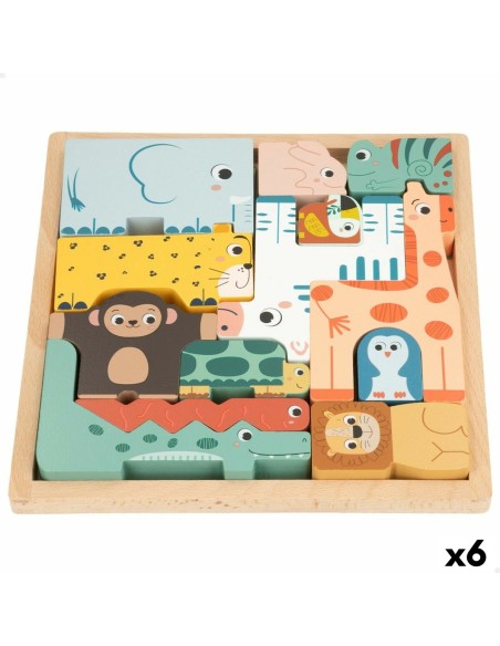 Puzzle Animali Woomax + 2 Anni (6 Unità) da Woomax, Puzzle inseribili e puzzle - Ref: S8903130, Precio: 37,01 €, Descuento: %