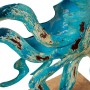 Figura Decorativa Alexandra House Living Azul Hierro Pulpo 28 x 10 x 28 cm de Alexandra House Living, Coleccionables - Ref: D...