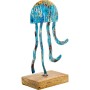 Figura Decorativa Alexandra House Living Azul Ferro Medusa 18 x 10 x 32 cm de Alexandra House Living, Colecionáveis - Ref: D1...