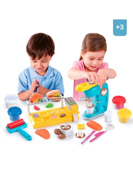 Kreatives Knetspiel PlayGo (2 Stück) Kaffeemaschine | Tienda24 Tienda24.eu