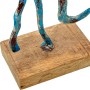 Statua Decorativa Alexandra House Living Azzurro Ferro Medusa 18 x 10 x 32 cm di Alexandra House Living, Oggetti da collezion...