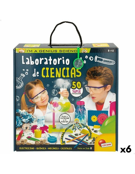 Science Game Lisciani Laboratorio ES (6 Units) | Tienda24 Tienda24.eu