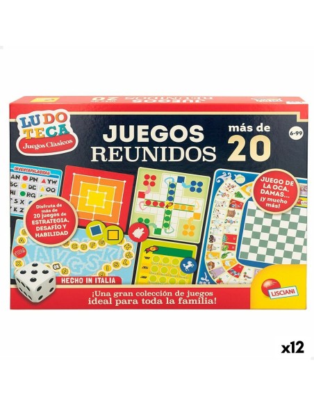 Board game Lisciani Juegos reunidos ES 40 x 0,1 x 33 cm (12 Units) | Tienda24 Tienda24.eu