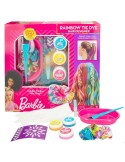 Conjunto de Cabeleireiro Barbie Rainbow Tie 15,5 x 10,5 x 2,5 cm Cabelo com madeixas Multicolor | Tienda24 Tienda24.eu