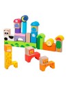 Building Blocks Game Woomax animals 32 Pieces (32 pcs) | Tienda24 Tienda24.eu