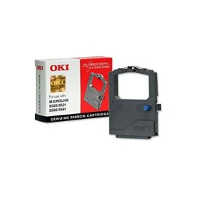 Original Dot Matrix Tape OKI 01126301 Black by OKI, Printer toners and inks - Ref: M0515647, Price: 27,38 €, Discount: %