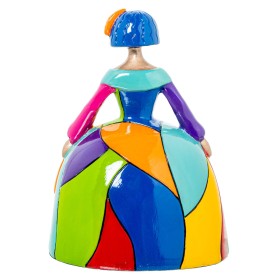 Deko-Figur Alexandra House Living Bunt Kunststoff Kleid 15 x 13 x 20 cm von Alexandra House Living, Sammlerstücke - Ref: D162...