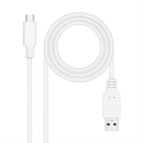 Cabo USB-C para USB NANOCABLE 10.01.4002-W Branco 2 m de NANOCABLE, Cabos USB - Ref: S0238745, Preço: 6,90 €, Desconto: %