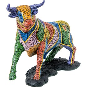 Decorative Figure Alexandra House Living Multicolour Plastic Bull 43 X 16 X 31 CM by Alexandra House Living, Collectables - R...