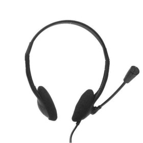 Casques avec Microphone Nilox NXAU0000002 Noir de Nilox, Écouteurs et accessoires - Réf : S0240578, Prix : 13,00 €, Remise : %