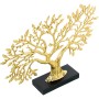 Figura Decorativa Alexandra House Living Preto Dourado Metal Árvore 38 x 7 x 28 cm de Alexandra House Living, Colecionáveis -...