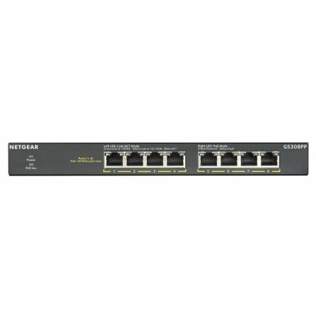 Switch Netgear GS308PP-100EUS RJ-45 | Tienda24 - Global Online Shop Tienda24.eu