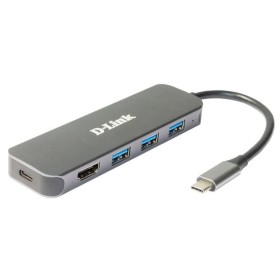 Hub USB i-Tec TB4DUALDPDOCKPDPRO Preto | Tienda24 - Global Online Shop Tienda24.eu