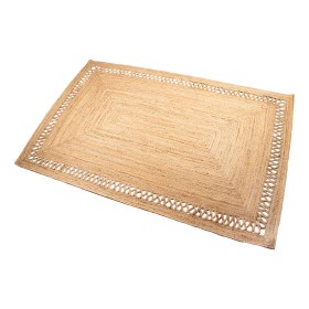 Tapis Alexandra House Living Naturel Rotin Fibre naturelle 160 x 230 cm de Alexandra House Living, Tapis - Réf : D1627272, Pr...