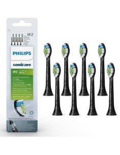 Testina di Ricambio Sonicare W2 Optimal Philips HX6068/13 Nero 8 Unità da Philips, Spazzolini da denti elettrici e accessori ...