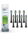 Cabezal de Recambio Sonicare W2 Optimal Philips HX6068/13 Negro 8 Unidades | Tienda24 Tienda24.eu