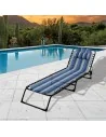 Chaise longue Marbueno Bleu 190 x 27 x 58 cm | Tienda24 Tienda24.eu