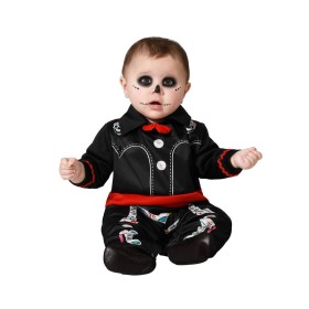 Costume for Babies My Other Me Black Skeleton 0-6 Months (2 Pieces) | Tienda24 - Global Online Shop Tienda24.eu