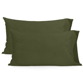 Pillowcase HappyFriday BASIC Black 45 x 110 cm | Tienda24 - Global Online Shop Tienda24.eu