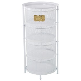 Corbeille pour étagère de cuisine Confortime Blanc 43 x 24,4 x 18,5 cm (12 Unités) | Tienda24 - Global Online Shop Tienda24.eu