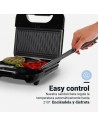 Sandwichmaker Universal Blue 700 W Schwarz | Tienda24 Tienda24.eu