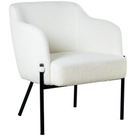 Armchair Alexandra House Living White 44 x 81 x 73 cm by Alexandra House Living, Chairs - Ref: D1624861, Price: 223,97 €, Dis...