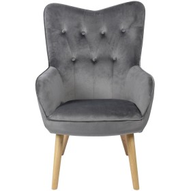 Armchair Alexandra House Living Grey 65 x 99 x 71 cm by Alexandra House Living, Chairs - Ref: D1624868, Price: 195,64 €, Disc...