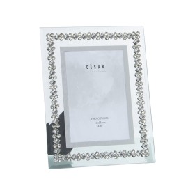 Cornice Portafoto Alexandra House Living Grigio Cristallo 18 x 23 x 2 cm di Alexandra House Living, Cornici da parete e da ta...