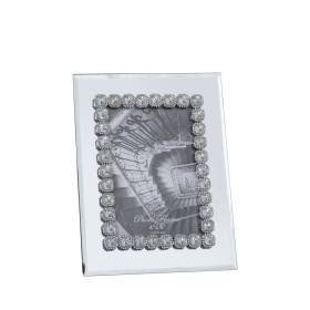 Marco de Fotos Alexandra House Living Gris Cristal Espejo 16 x 21 x 1 cm de Alexandra House Living, Marcos de pared y mesa - ...