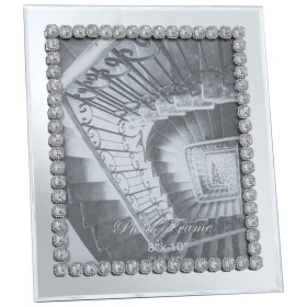 Cadre photo Alexandra House Living Gris Verre 26 x 31 x 1 cm de Alexandra House Living, Cadres muraux et de table - Réf : D16...