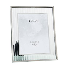 Cadre photo Alexandra House Living Gris Verre 22 x 27 x 2 cm de Alexandra House Living, Cadres muraux et de table - Réf : D16...