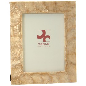 Cornice Portafoto Alexandra House Living Marrone Madreperla 27 X 1 X 32 CM di Alexandra House Living, Cornici da parete e da ...