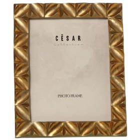 Photo frame Alexandra House Living Golden Plastic 25 x 2 x 31 cm by Alexandra House Living, Table and wall frames - Ref: D162...