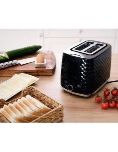 Grille-pain TM Electron 600W Noir | Tienda24 Tienda24.eu