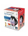 Kettle Esperanza EKK026 Black Multicolour Glass polypropylene Plastic 2200 W 1,7 L | Tienda24 Tienda24.eu