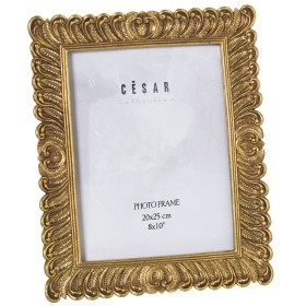 Photo frame Alexandra House Living Golden Plastic 26 x 1 x 31 cm by Alexandra House Living, Table and wall frames - Ref: D162...