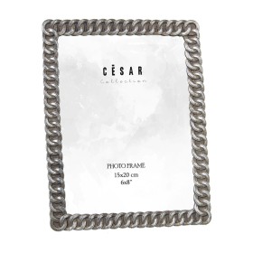 Photo frame Alexandra House Living Silver Plastic 17 x 1 x 22 cm by Alexandra House Living, Table and wall frames - Ref: D162...