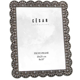 Photo frame Alexandra House Living Silver Plastic 23 x 1 x 28 cm by Alexandra House Living, Table and wall frames - Ref: D162...