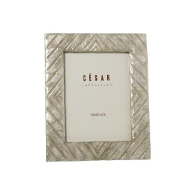 Photo frame Alexandra House Living Grey Mother of pearl by Alexandra House Living, Table and wall frames - Ref: D1625251, Pri...