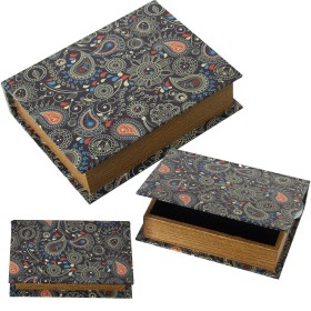 Set of decorative boxes Alexandra House Living Grey Wood 3 Pieces by Alexandra House Living, Boxes - Ref: D1625455, Price: 36...